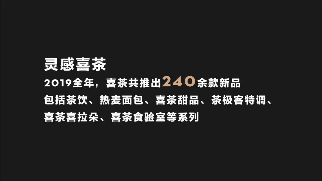 019年喜茶经营数据"