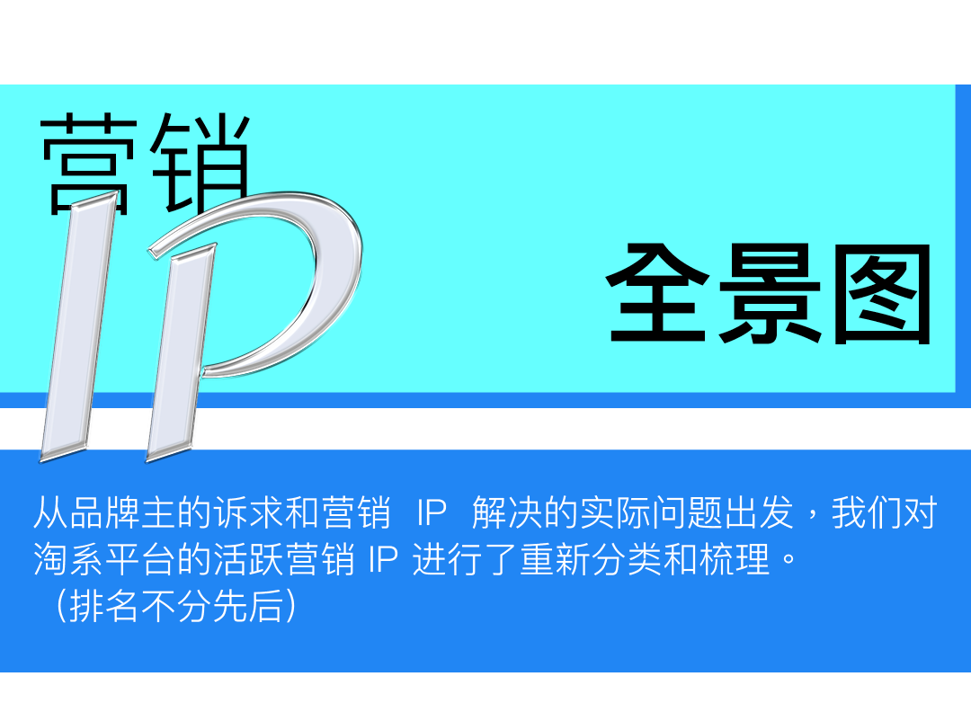 天猫、淘宝到底有多少营销 IP？