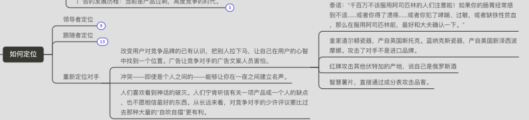 定位：思维脑图分享