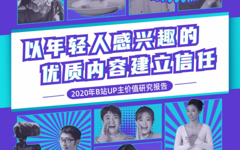 2020年B站UP主价值研究报告