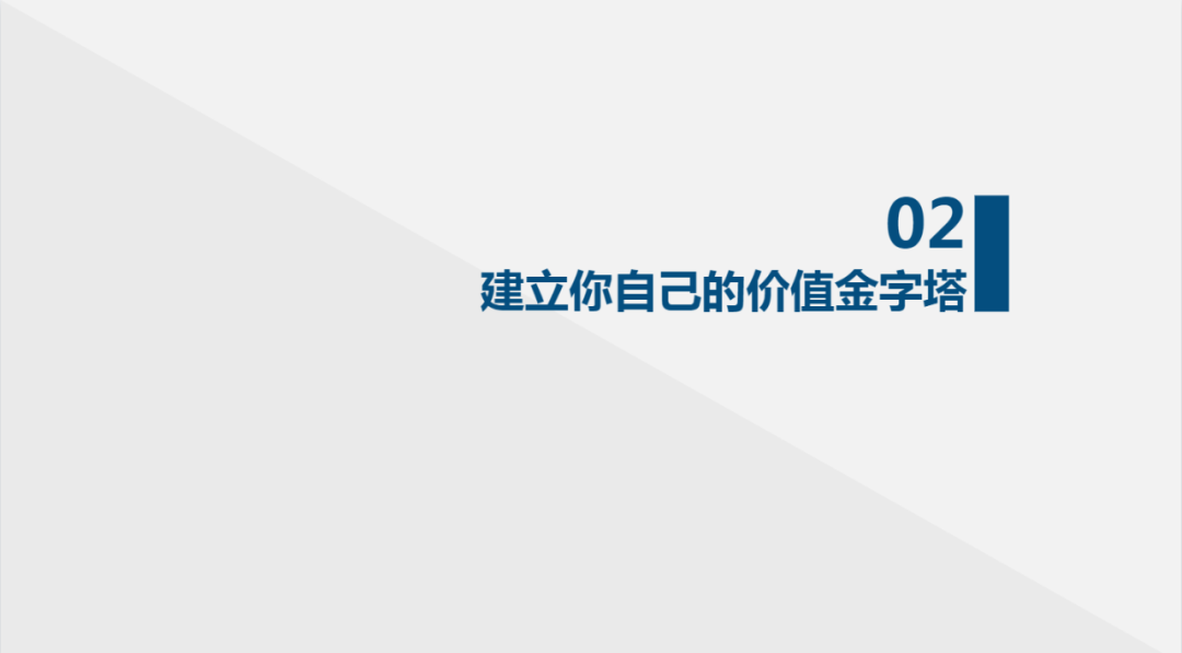 建立你的价值金字塔.PPT