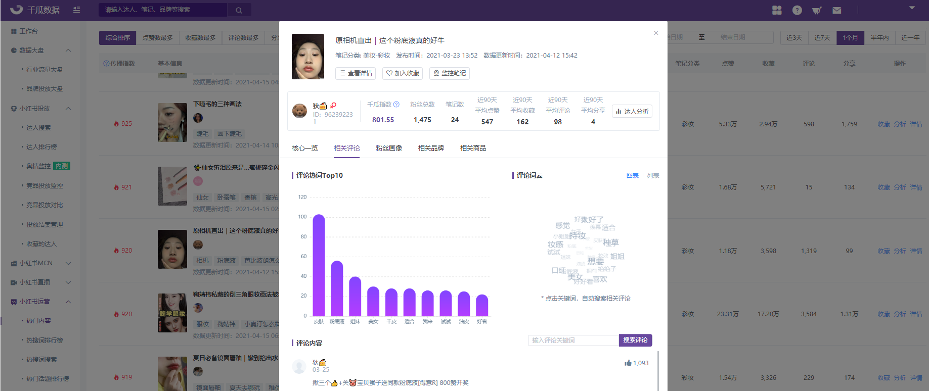 小红书内测评论置顶功能！开启评论营销新时代