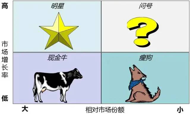 明星金牛瘦狗四象限图片