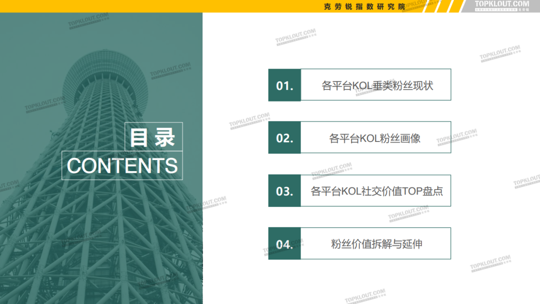 微博、抖音等5大平台KOL粉丝分析研究报告！