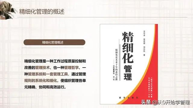 阿里高管如何轻松管理万人团队：精细化管理（落地版）PPT