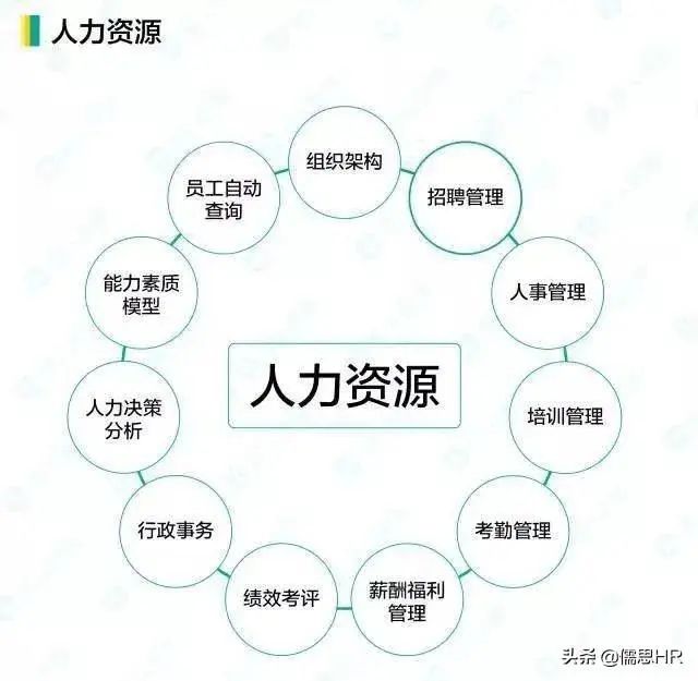 这是我见过最全的HR工作流程图