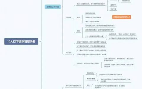 《10人以下小团队管理手册》读书笔记