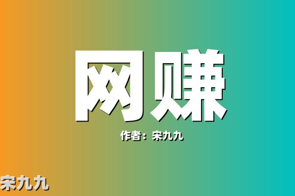 宋九九：网赚还能做吗？网赚兼职赚钱论坛博客现在应该怎么做？ 第1张