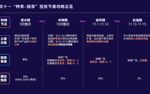 双十一大战一触即发！小红书品牌如何抓住流量密码？