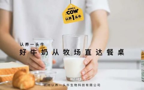 新锐品牌认养一头牛品牌合作策划方案