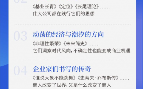 不知道读什么书？吴晓波用50本书构筑你的商业知识图谱【开心小时光】