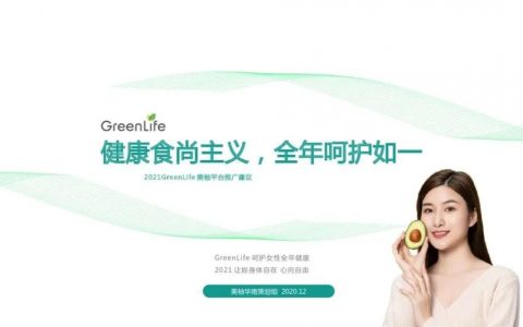 2021Greenlifex美柚APP年度推广方案