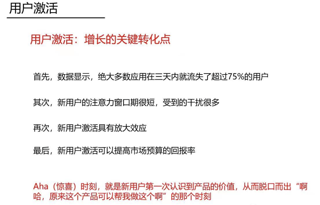 某大厂用户增长模型PPT