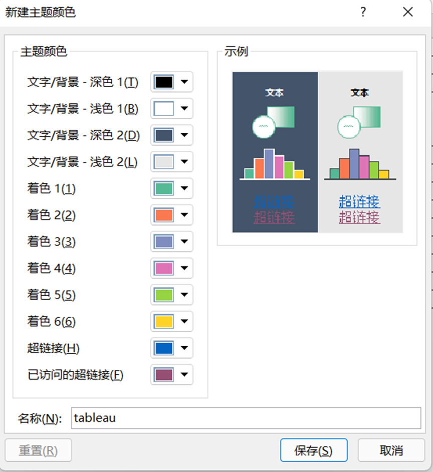 Excel图表配色原理