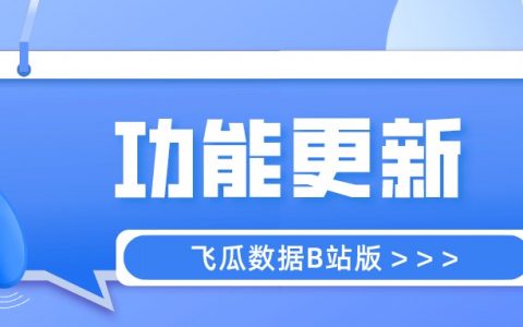 一站式洞察行业热点，飞瓜数据B站新功能「流量大盘」上线！