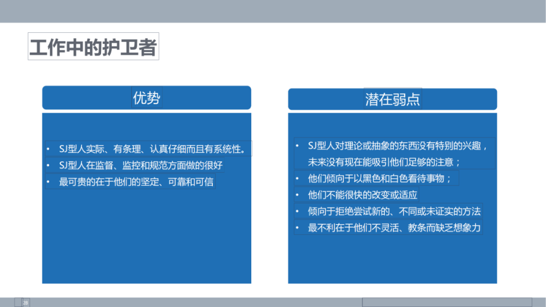 MBTI自我认知-发现未知的自己