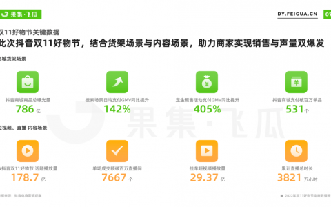 2022年双11好物节电商营销报告：用户消费呈高端化、小众化趋势