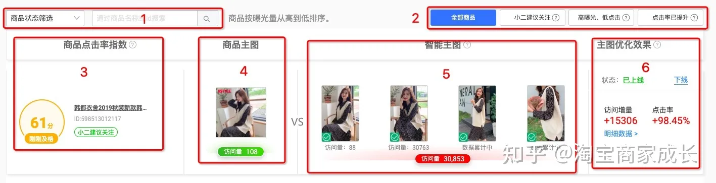 怎么借助鹿班测试图片点击率？