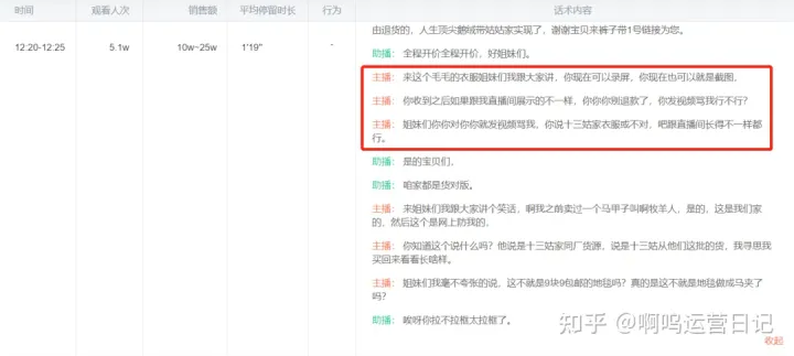 女装爆款直播间拆解,GMV场场破百万的话术在这里!