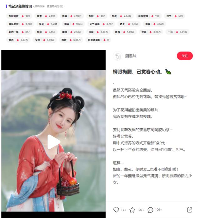 小红书热门话题浏览200万+!两大品牌,联合玩转轻养生