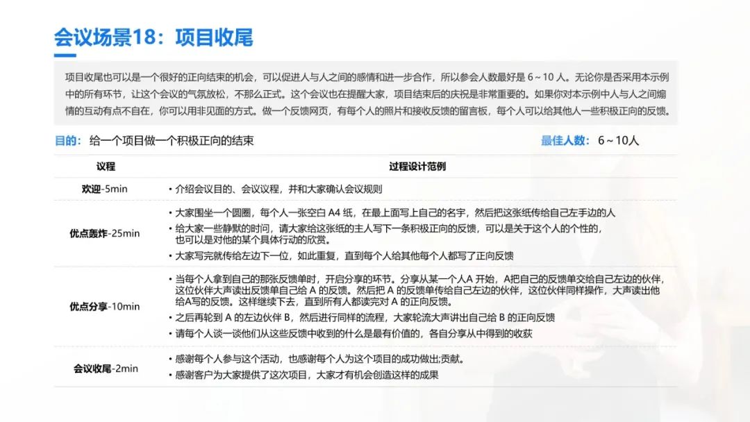 史上最全的团队引导技术宝典：41个工具案例93页PPT