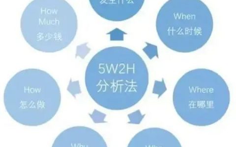 深入浅出讲解5W2H分析法