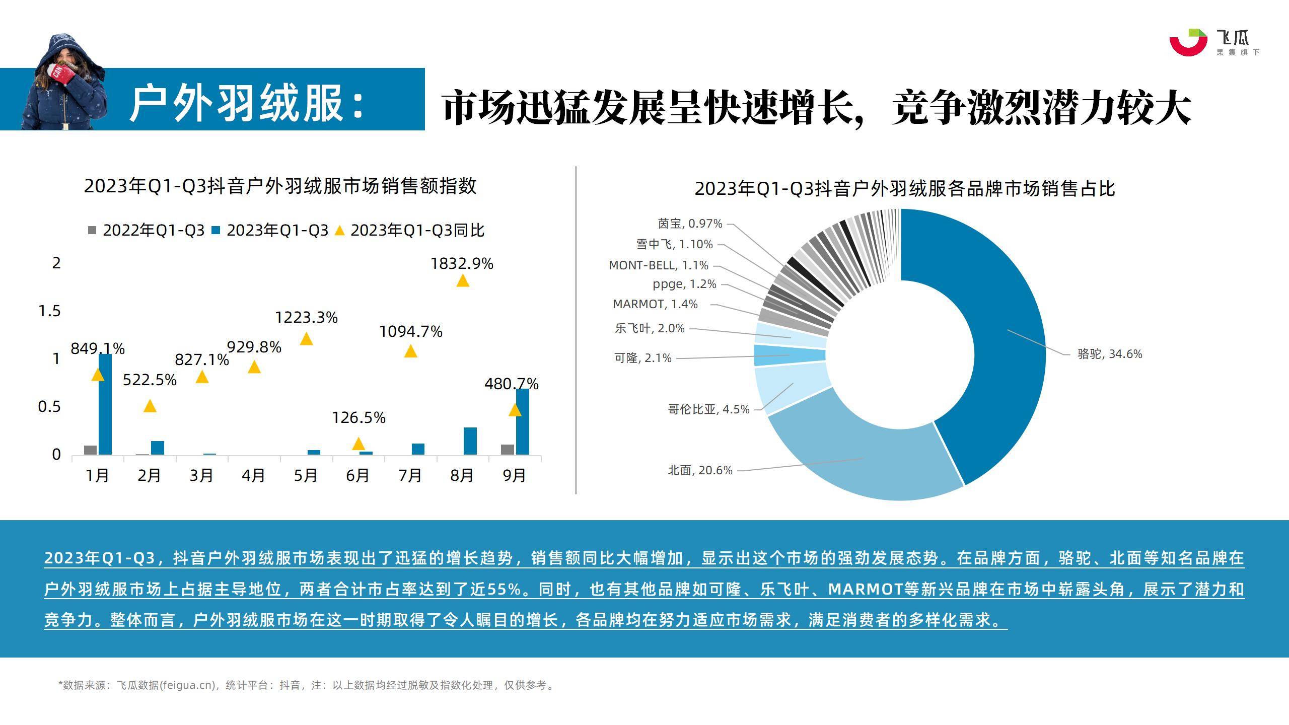 2023年羽绒服行业社媒电商营销洞察