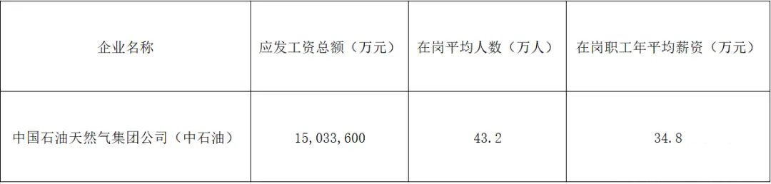 中石油主任收入曝光，年薪49万