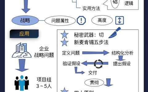 麦肯锡结构化战略思维全景图