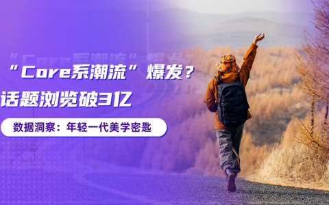 话题热度增长62%+，小红书数据洞察，新世代Core系潮流密码