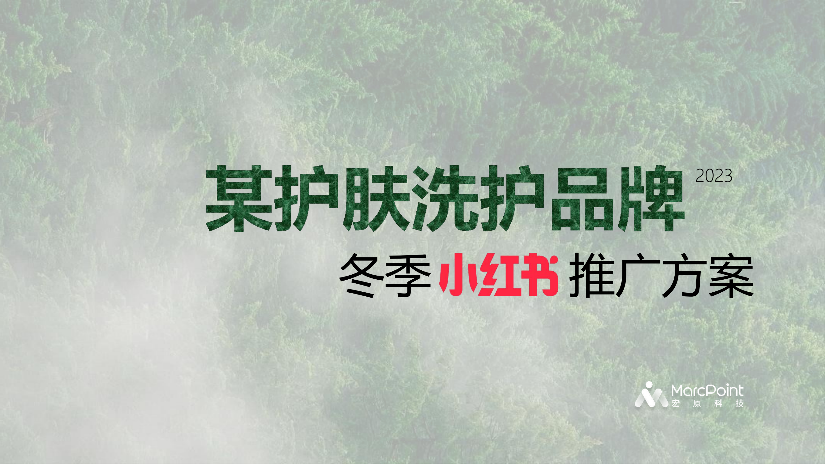 2023某护肤洗护品牌冬季小红书推广方案