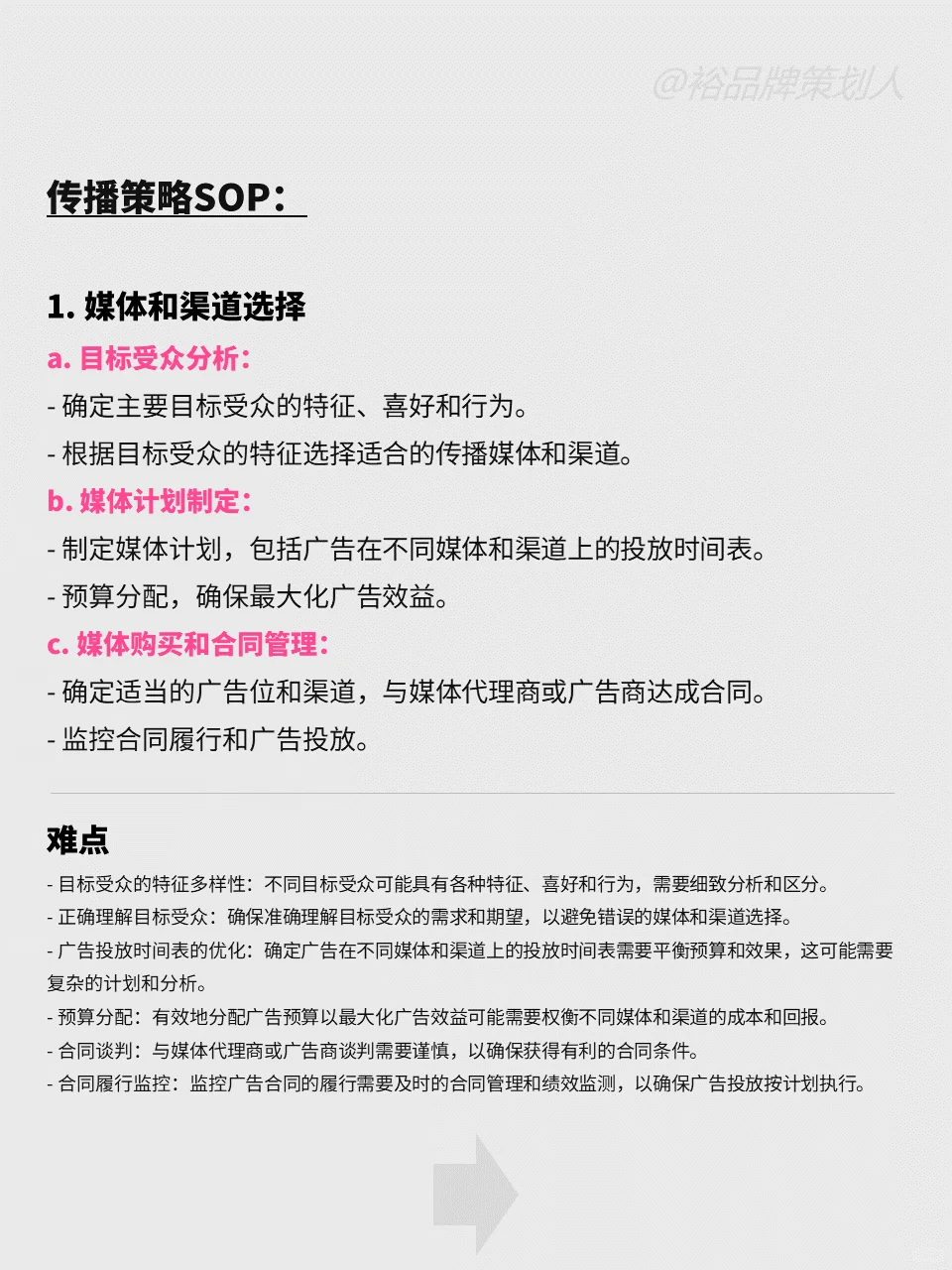 品牌全案SOP『市场策略+品牌策略+传播策略』