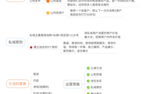 公域+私域运营思路框架