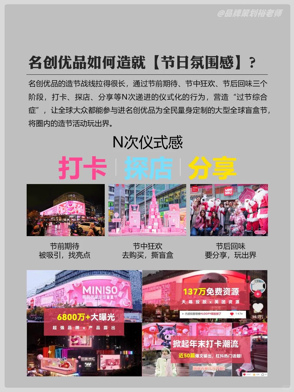 【名创优品】品牌造节正确姿势