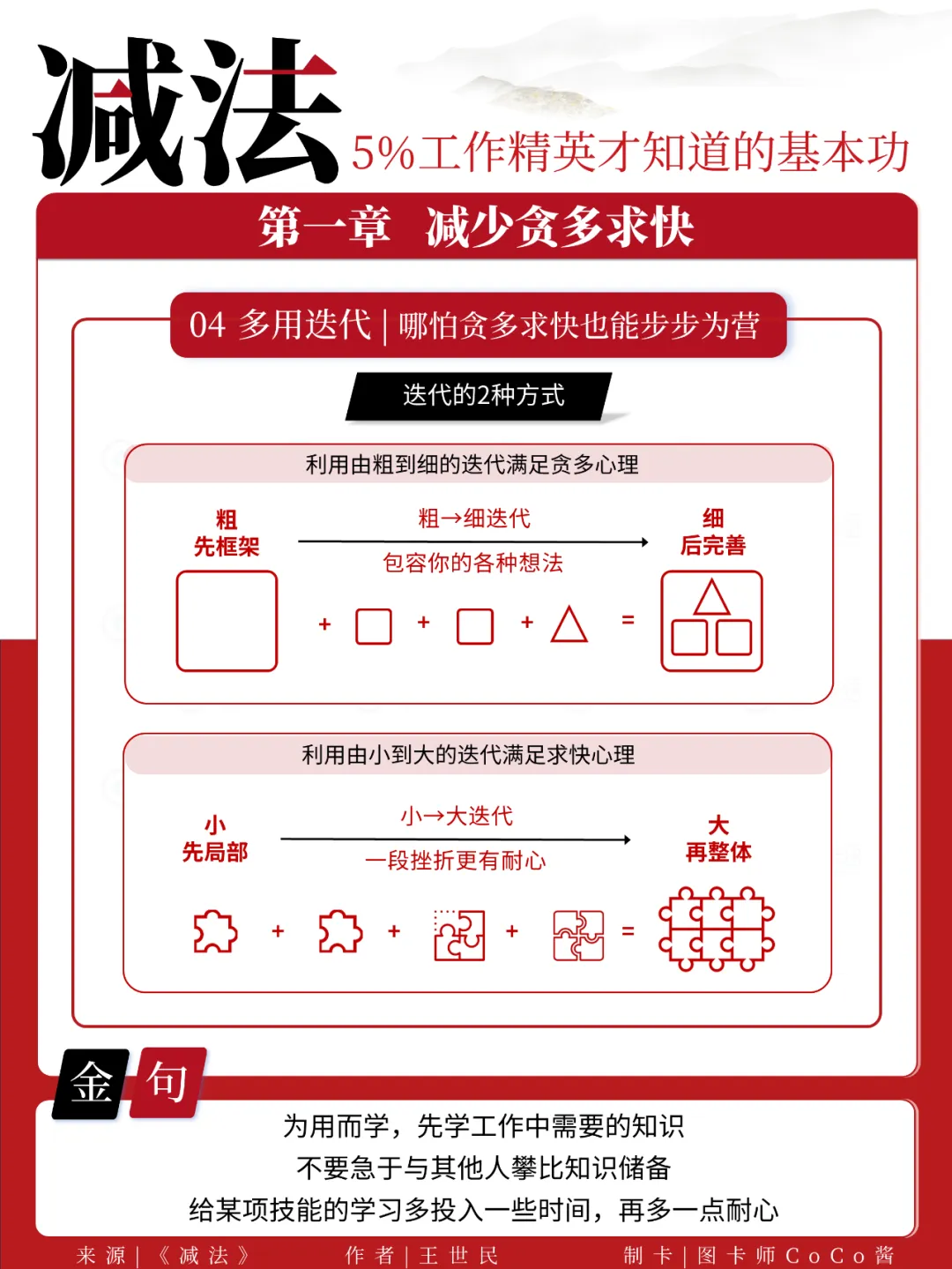 《减法》读书笔记