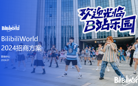 2024BilibiliWorld招商方案