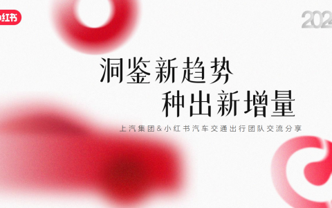 上汽集团& 小红书汽车交通出行团队交流分享