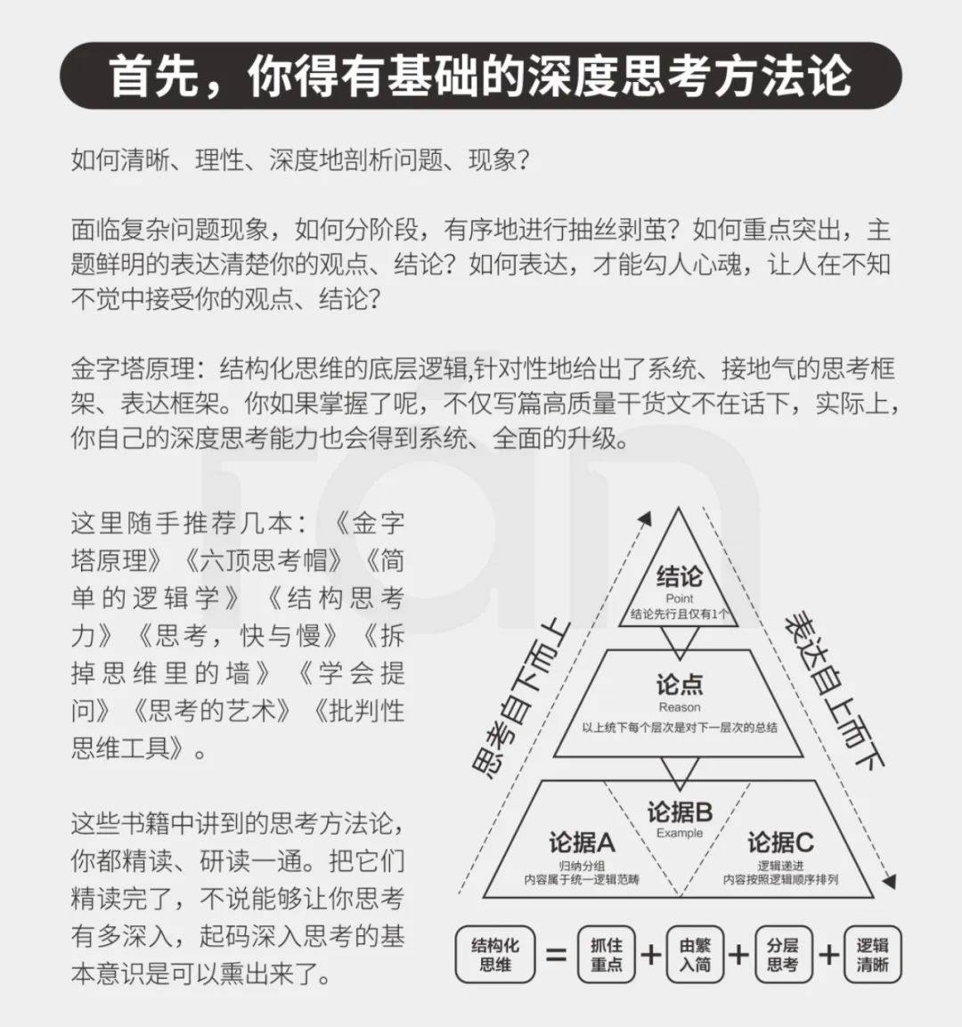 如何培养自己深度思考的习惯？