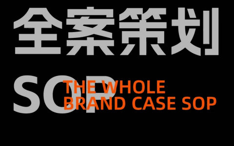 品牌全案策划SOP（营销、策略、传播）   <sup><font color=red>免费下载</font></sup>