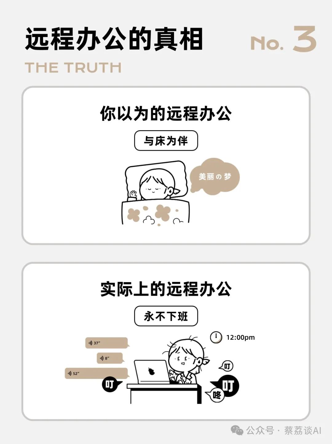 你以为的远程办公 VS 实际上的远程办公