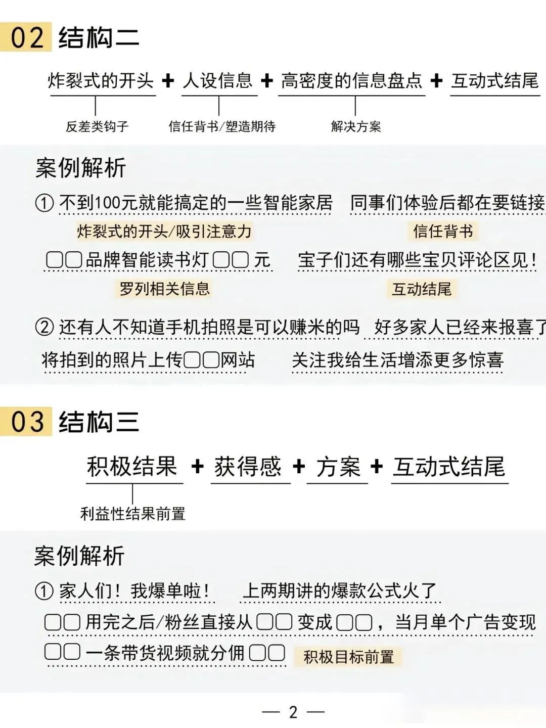 8种短视频爆款文案公式