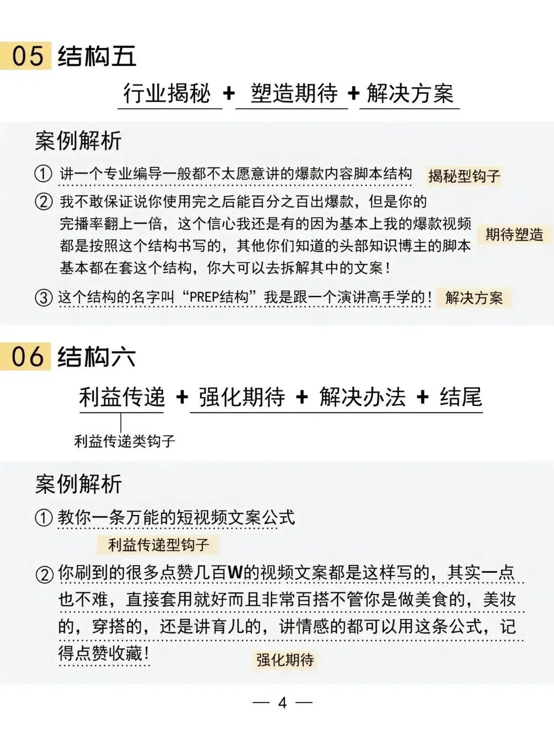 8种短视频爆款文案公式