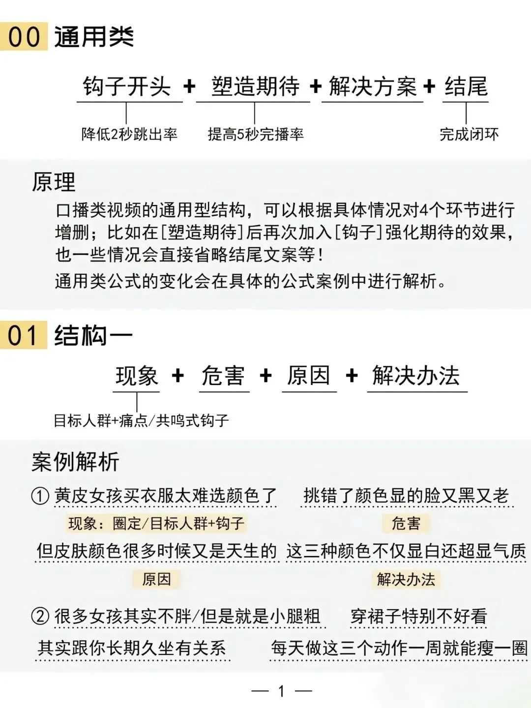 8种短视频爆款文案公式