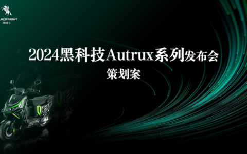 摩托车品牌新品上市发布会策划案