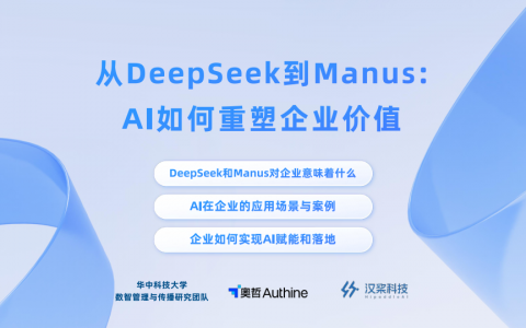 2025年从Deepseek到Manus：Al如何重塑企业价值报告