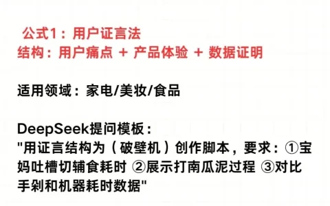 1分钟用DeepSeek搞定爆款视频脚本文案
