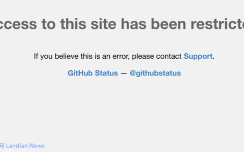 突发：GitHub屏蔽所有中国IP