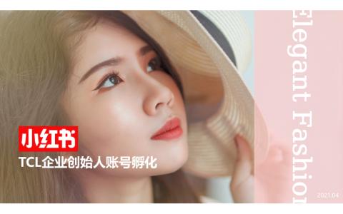 TCL家电品牌领导小红书账号IP人设打造方案