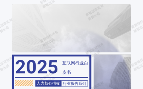 2025年互联网行业白皮书 <sup><font color=red>免费下载</font></sup>