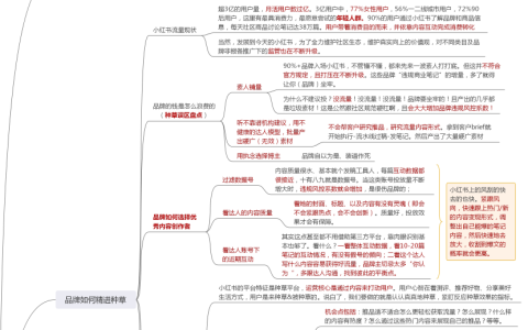 小红书精进种草全案操盘